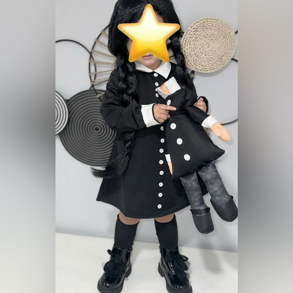 Spirit Black and White Toddler Costume - Picture 2 of 2